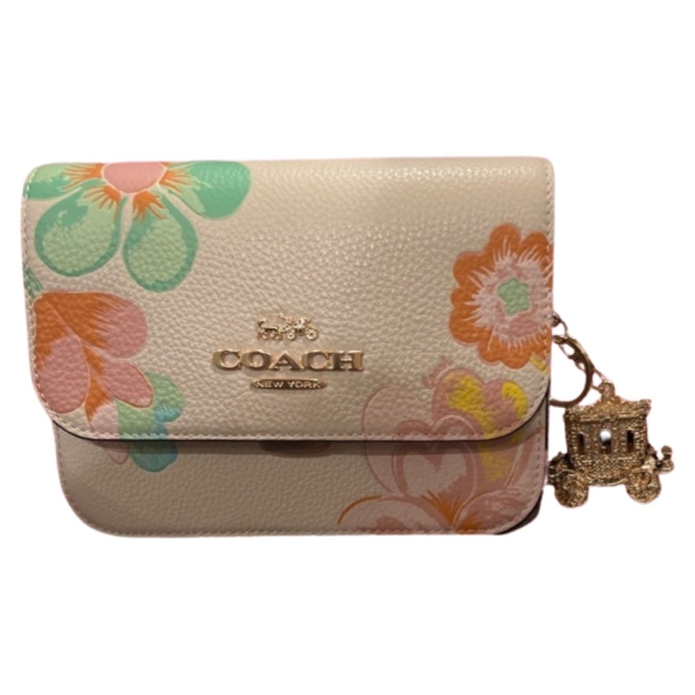 Sold elsewhere Coach mini floral purse 🌸 charms Coach key charm - Picture 3 of 6